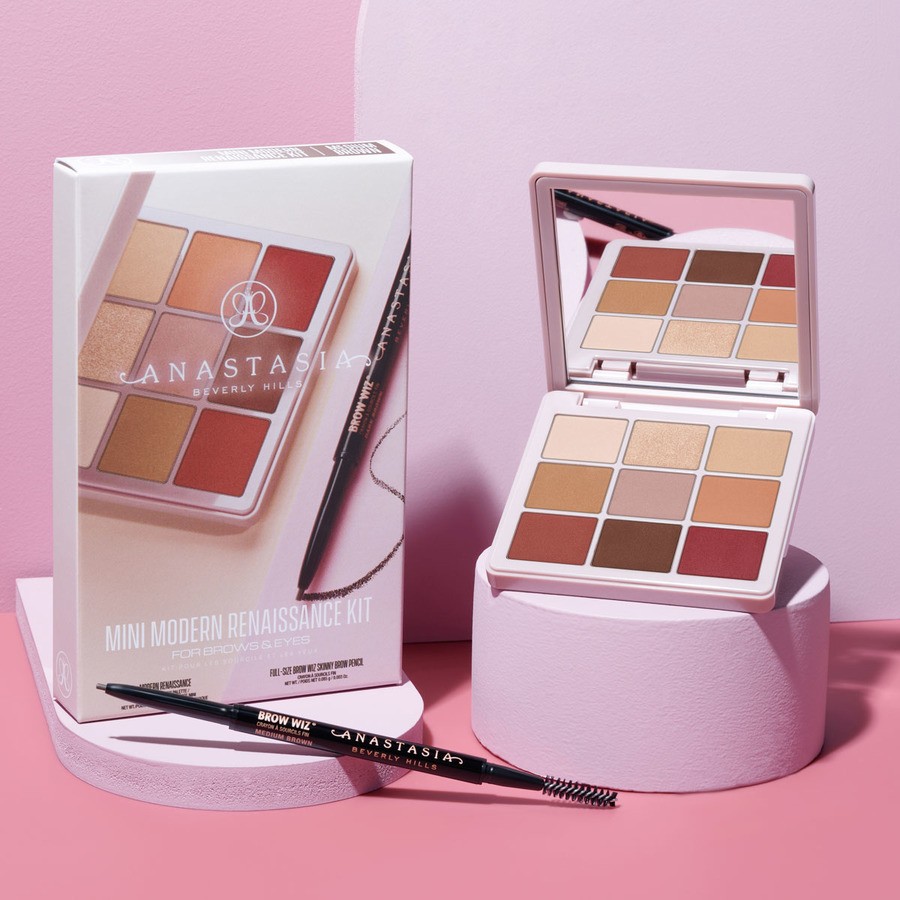 Anastasia Beverly Hills Mini Modern Renaissance & Brow Wiz Kit Medium Brown 2pcs
