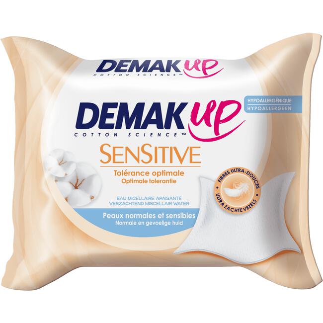 Demak'Up Sensitive Reinigingsdoekjes