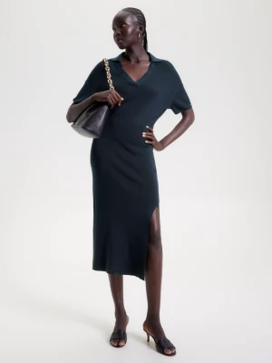 Vestido Polo Midi Relaxado