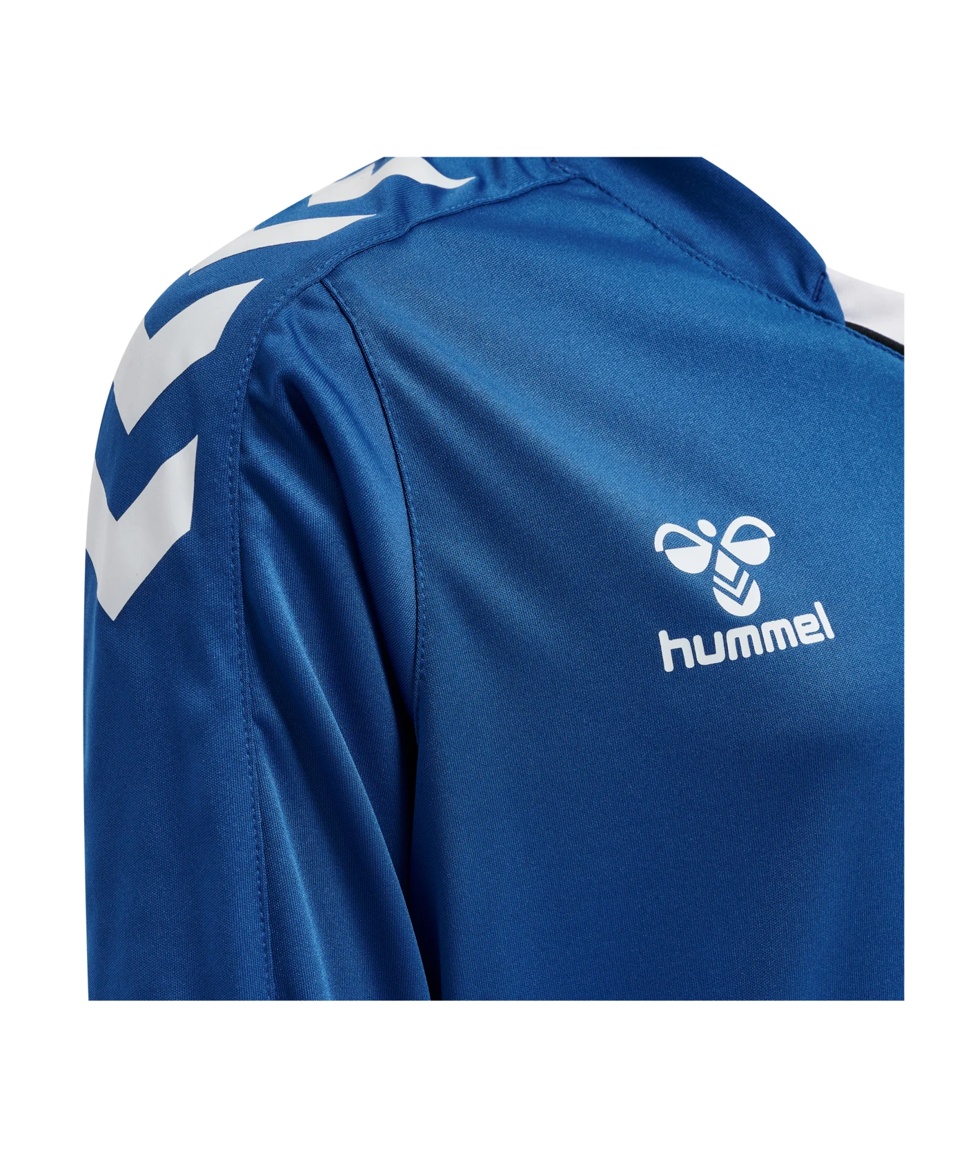 Hummel hmlCORE XK Trikot langarm Kids Blau F7045