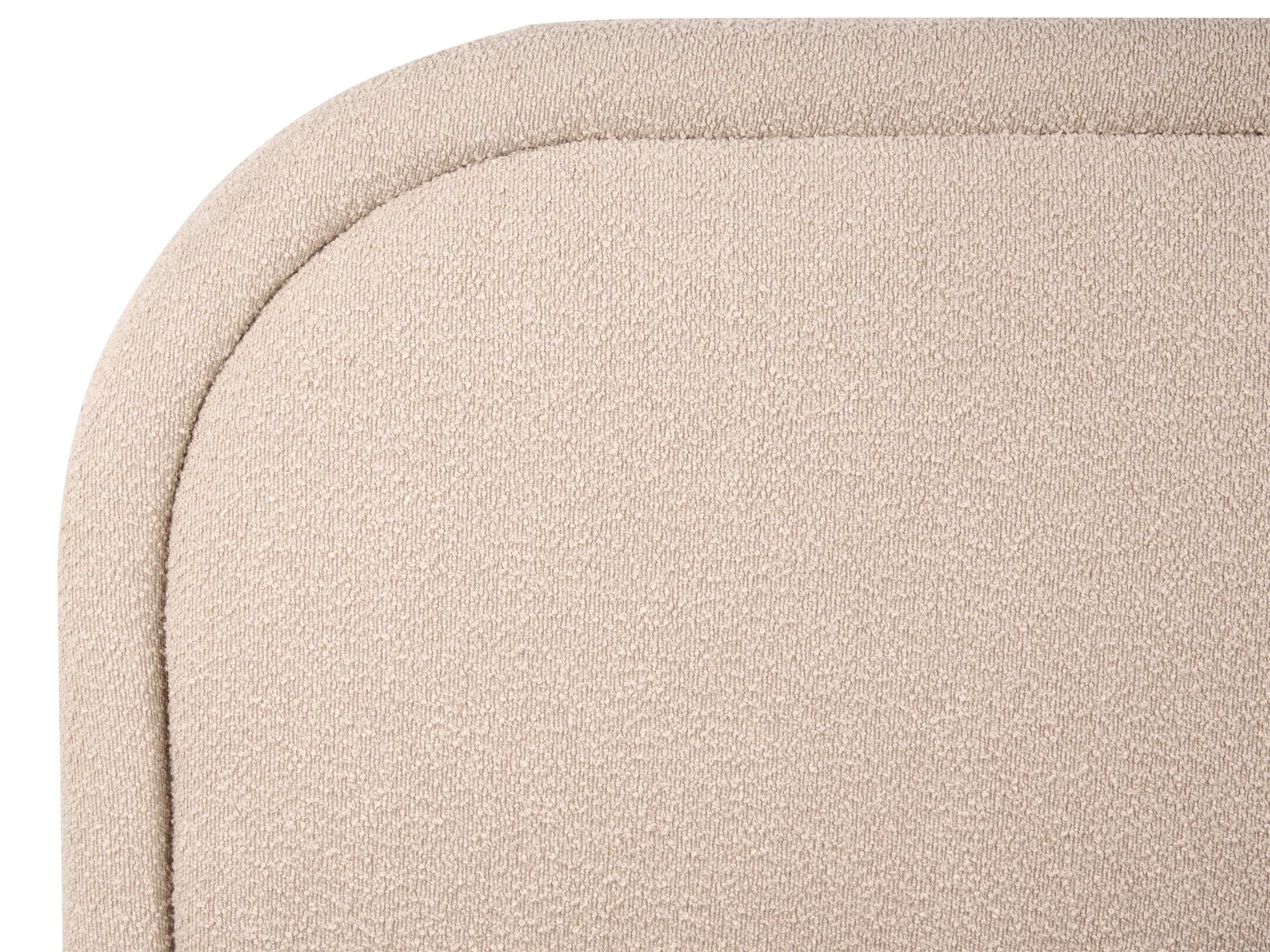 Bed met opbergruimte Bouclé QUILLIEN 180 x 200 cm Beige