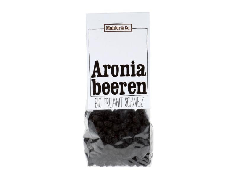 Mahler & Co. Bio Aroniabeeren aus dem Aargau 100 g Antioxidative Aroniabeere