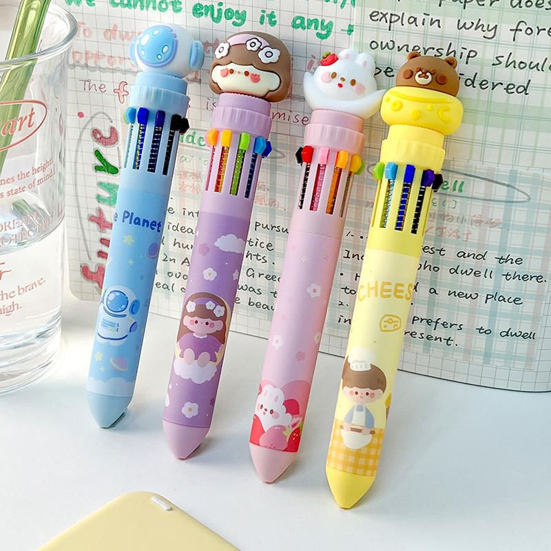 Chavipa - Cartoon Pen / Multicolor Pen (Diverse ontwerpen)