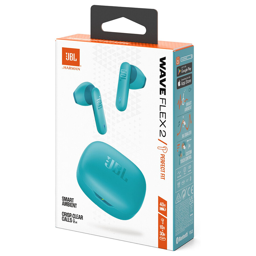 JBL Wave Flex 2 - Bleu