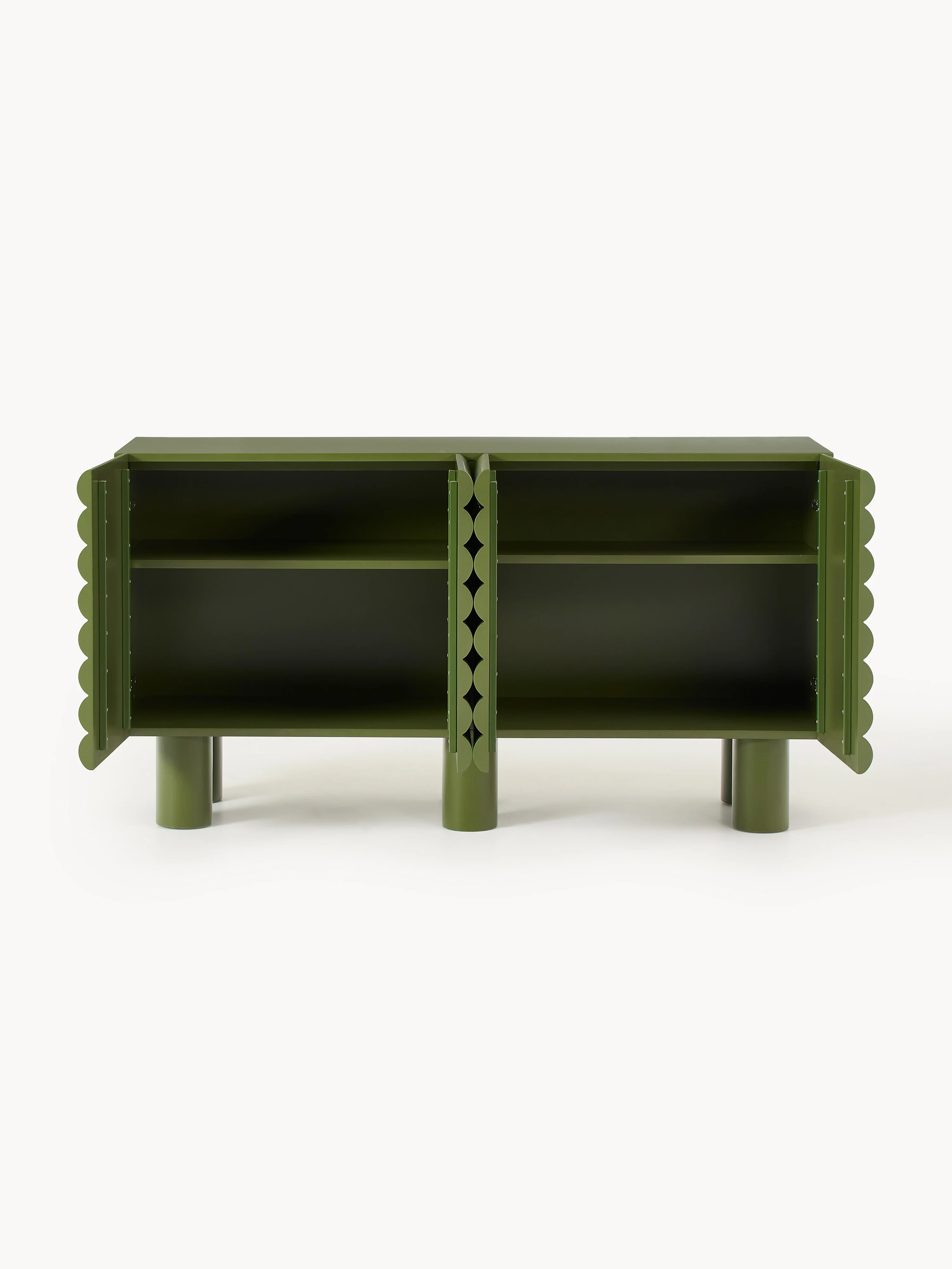 Dressoir Fana in groen
