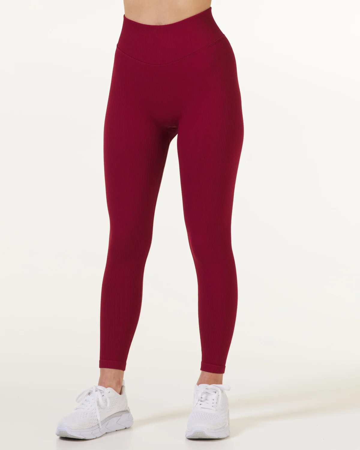 Bumpro 2-PACK Perfect Rib Scrunchie Tights Wine