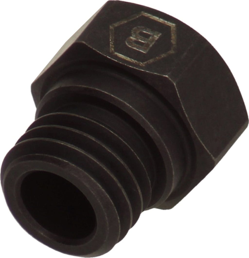 BROZZL  MK10 Düse Stahl gehärtet, 0,4 mm    Hochfeste gehärtete Stahl MK10 Düse in verschiedenen Durchmessern