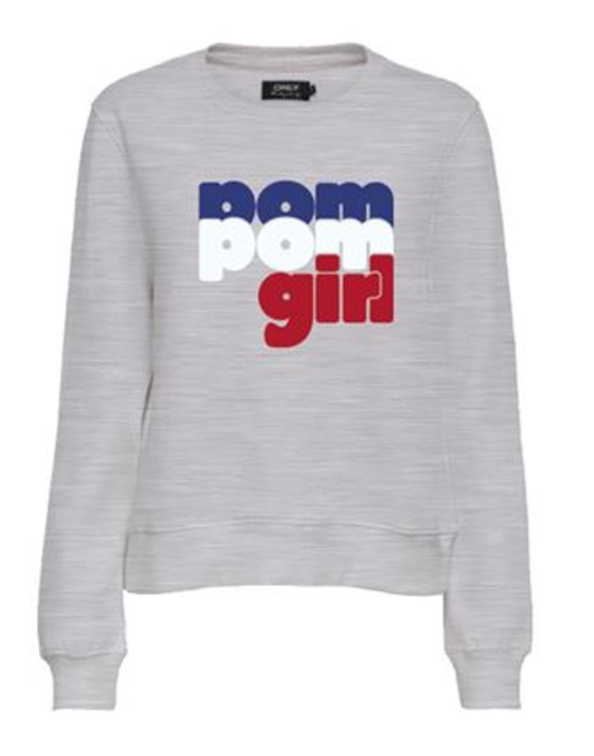 ONLBERTIE Sweatshirt Light Grey Melange