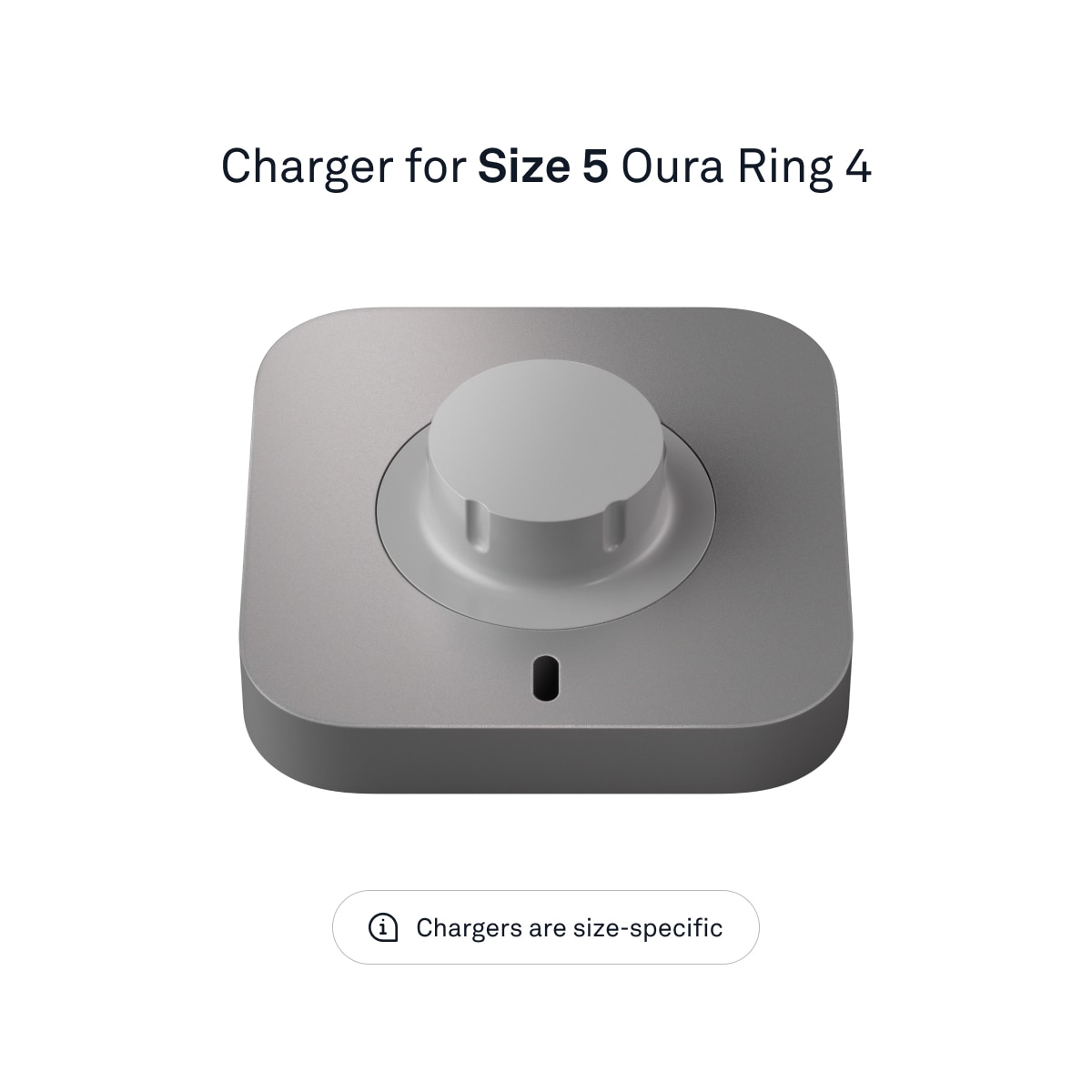 Oura Ring 4 lader (størrelse 5)