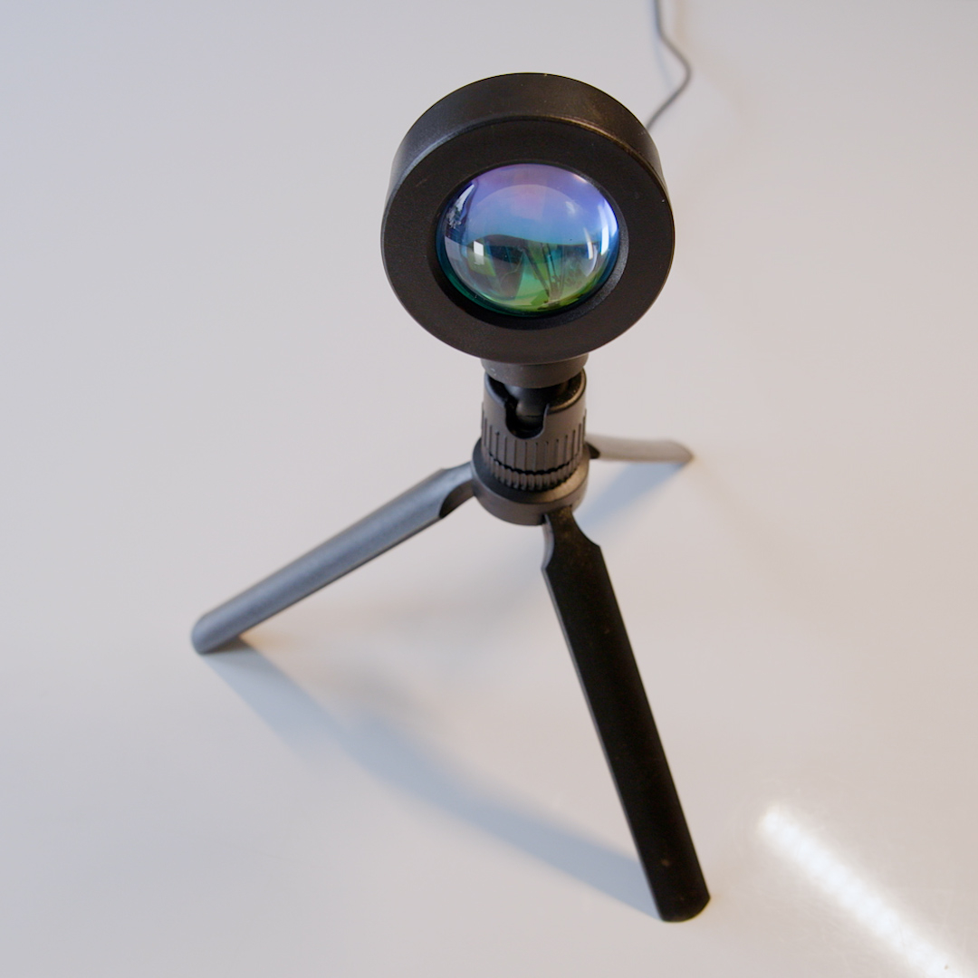 Sonnenuntergang Projektor Lampe USB Nachtlicht Sunset Deko Beleuchtung mit Tripod Stativ