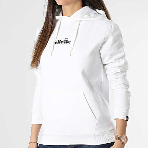 Sweat Capuche Femme Jazana Blanc