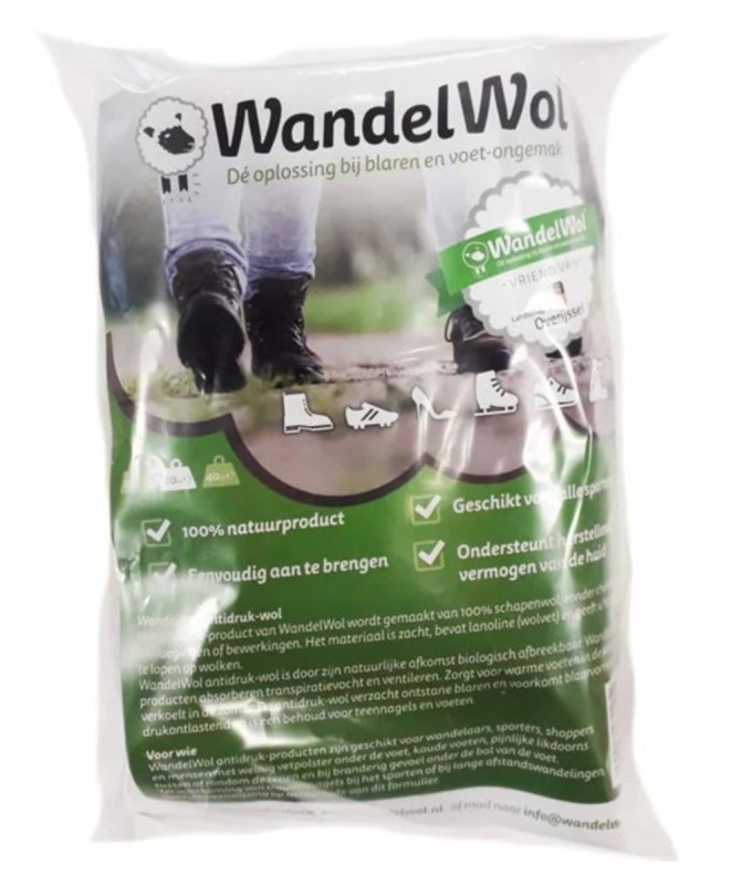 Wandelwol Antidruk-wol 20g