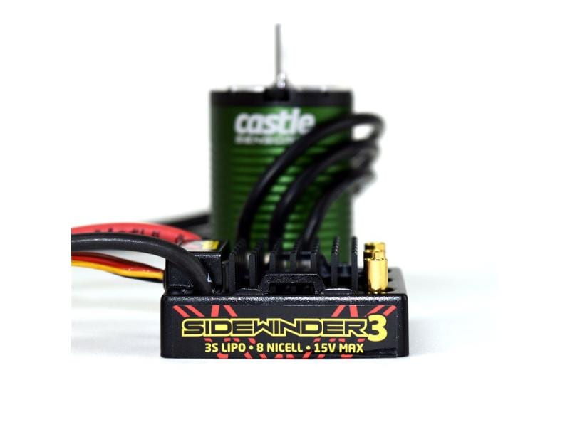 Castle Creations Brushless-Antriebsset Sidewinder 3 Combo 1 Motor und Regler für 1:10 Automodelle