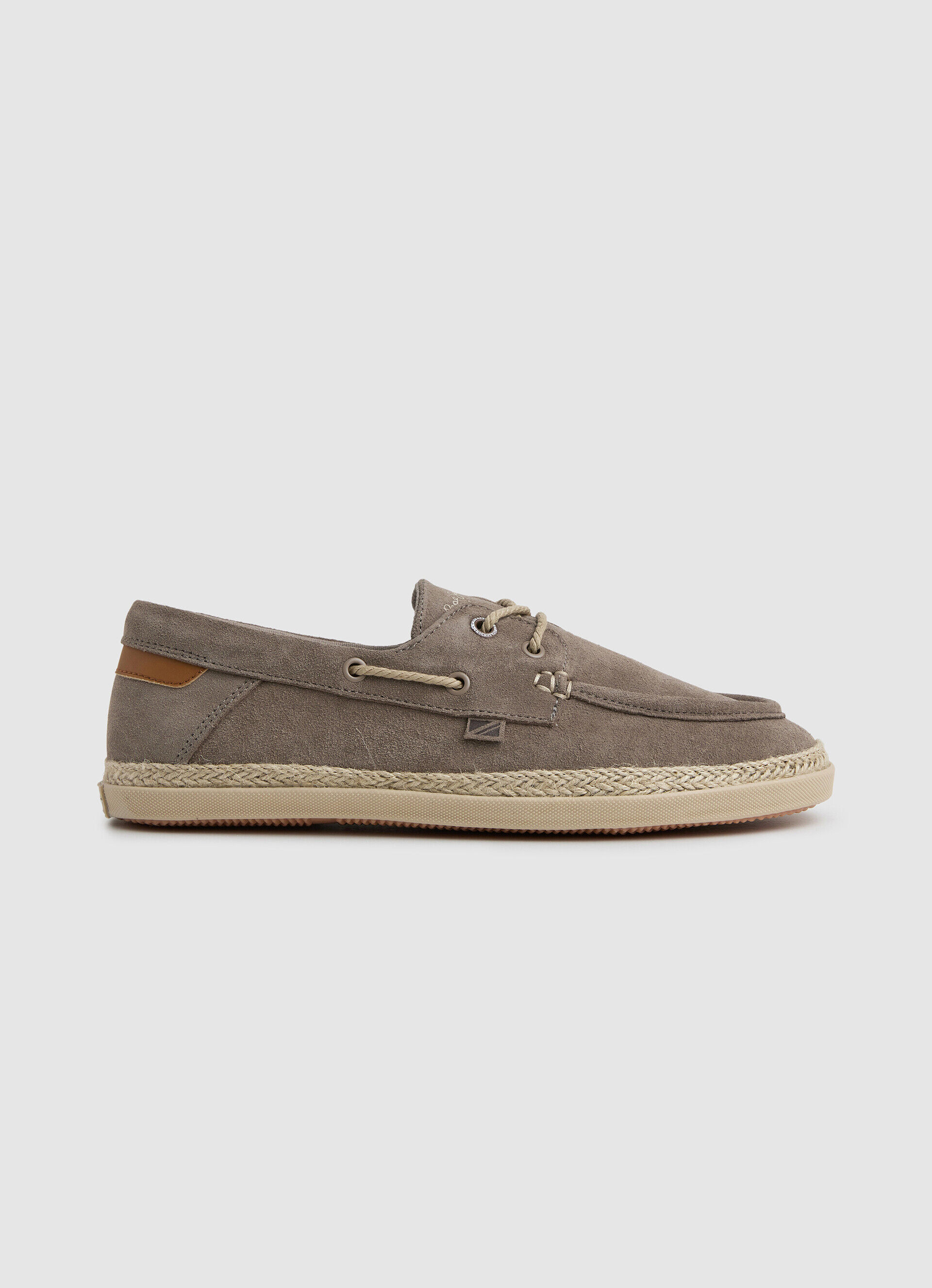 SAPATOS NÁUTICOS DE CAMURÇA - bege escuro