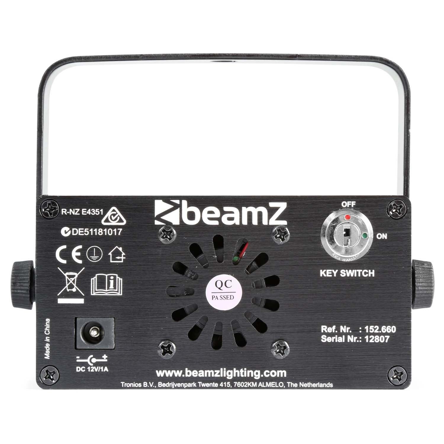 BeamZ BIANCA RGB Double Laser GOBO 330mW