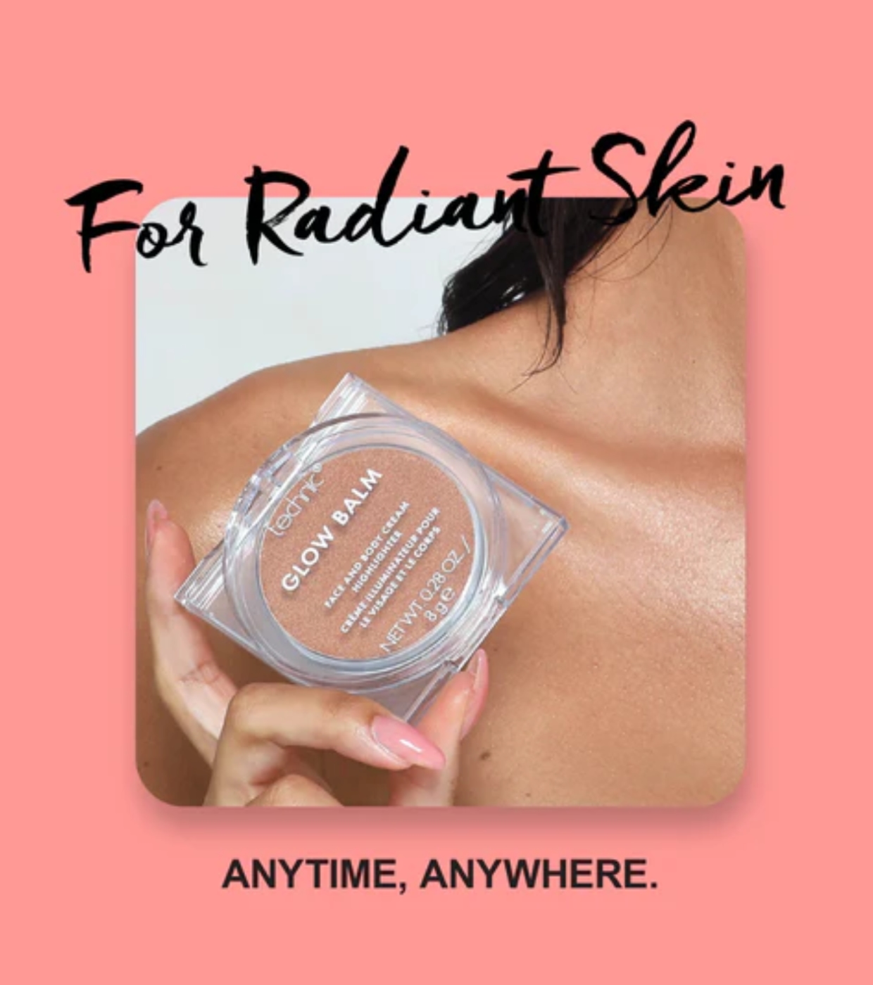 Technic Cosmetics - *Sundrenched* - Iluminador em creme Glow Balm - Golden Sands