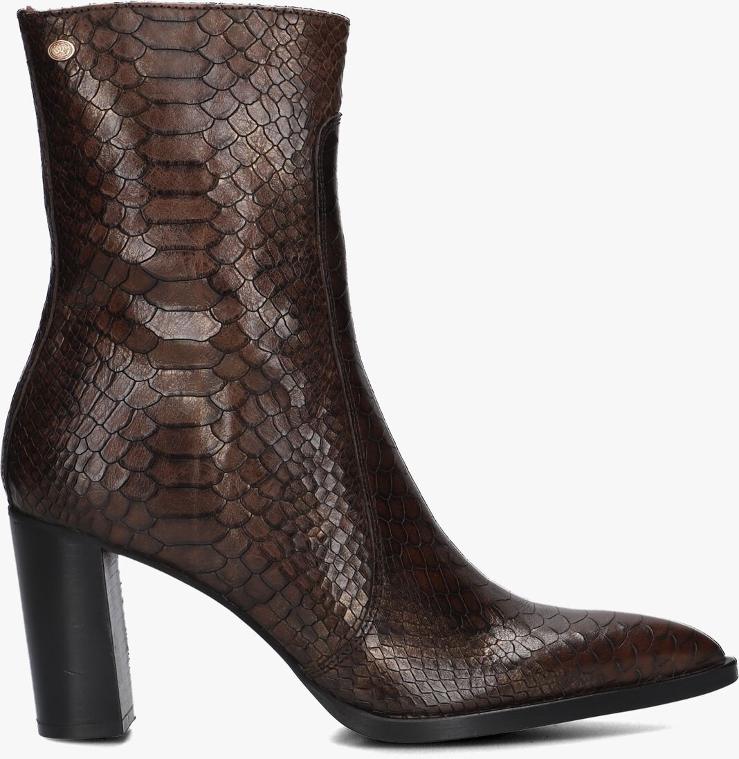 FRED DE LA BRETONIERE bruine fred de la bretoniere enkellaarsjes paige ankle boot