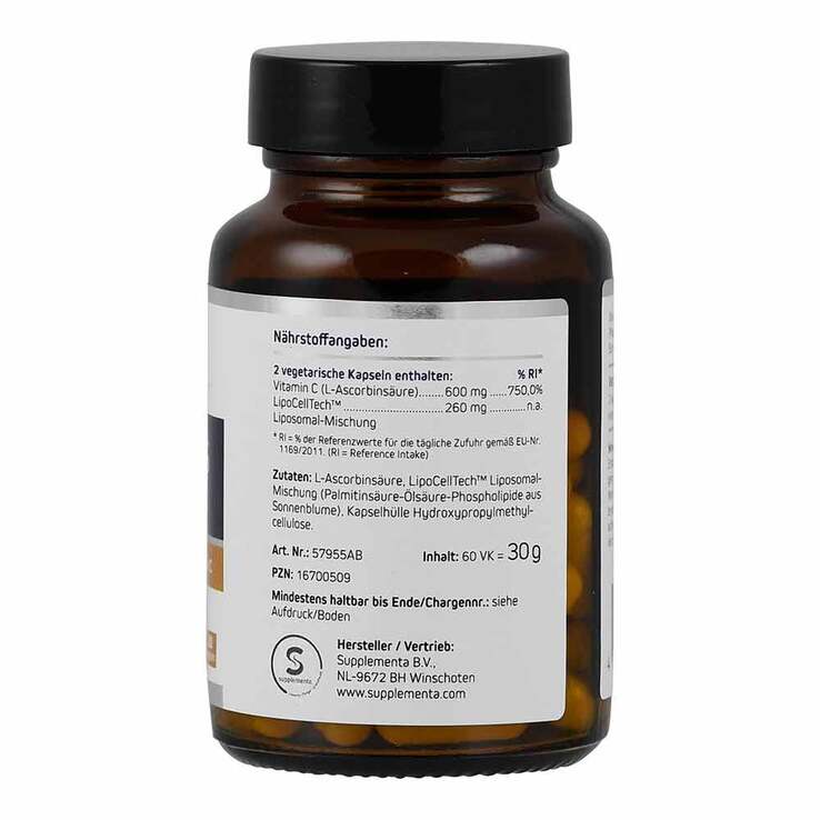 Liposomales Vitamin C Kapseln, 60 St