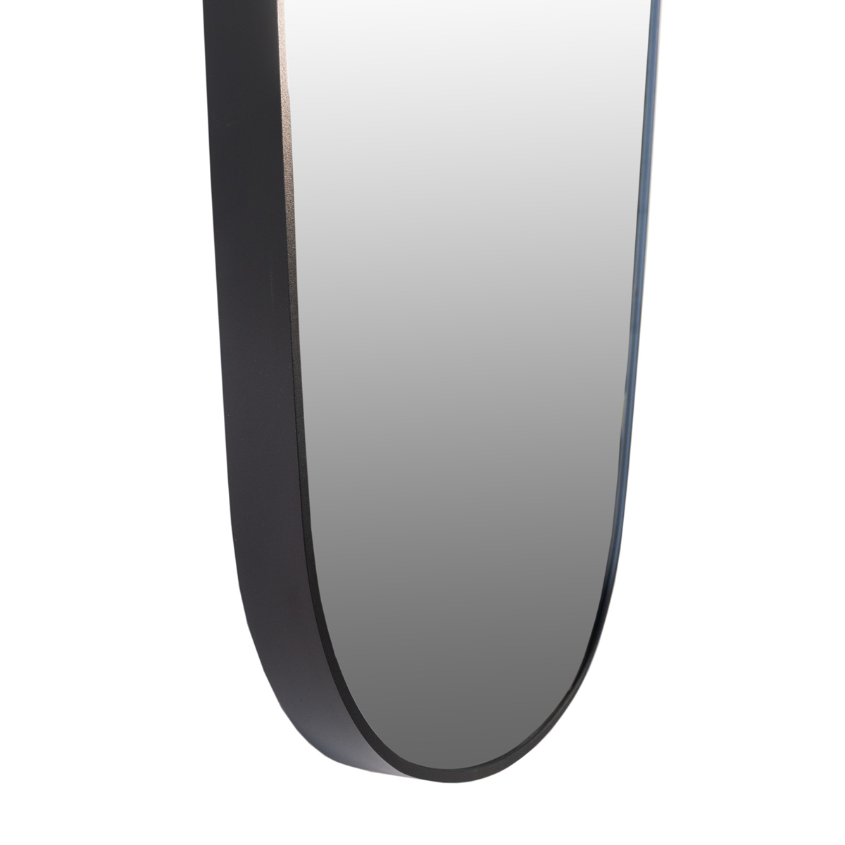 Spiegel Capsule Curve zwart 60x160 cm