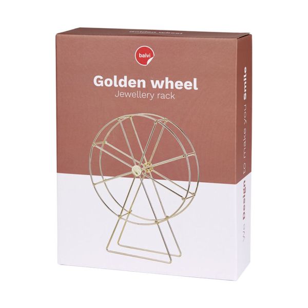 Balvi Golden Wheel Sieradenrek – Goud