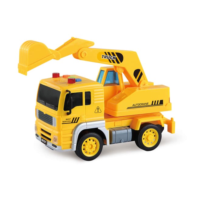Besttoy - Bau- und Einsatzfahrzeug - LKW mit Baggeraufsatz