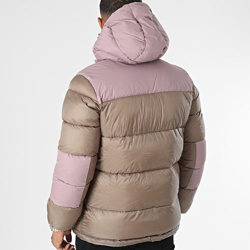 Doudoune Capuche Le Vrai 3.0 Claude K5115RW Beige Rose