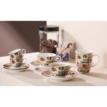Set capuccino CREMA, 4 pièces, 22 cl