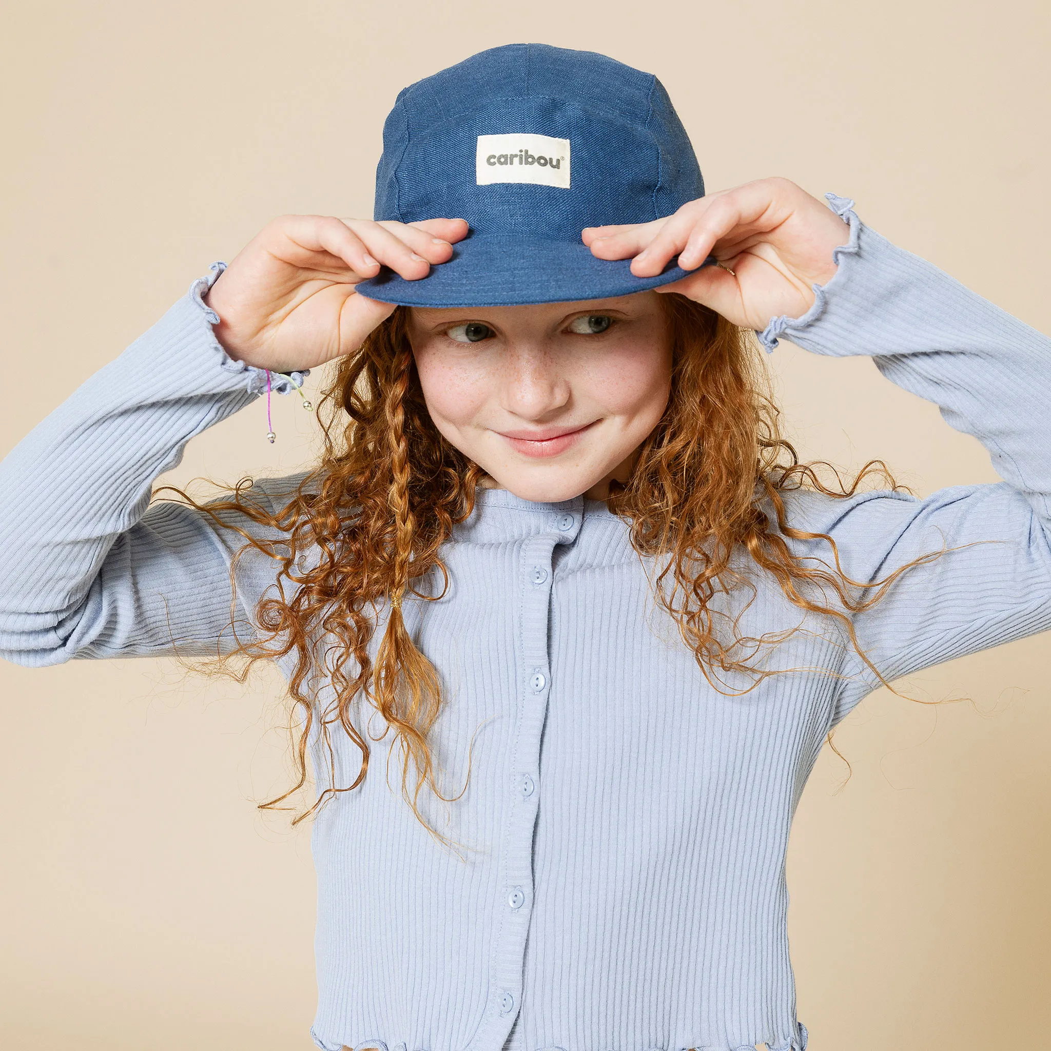 Caribou Casquette Uni Indigo 2-12ans