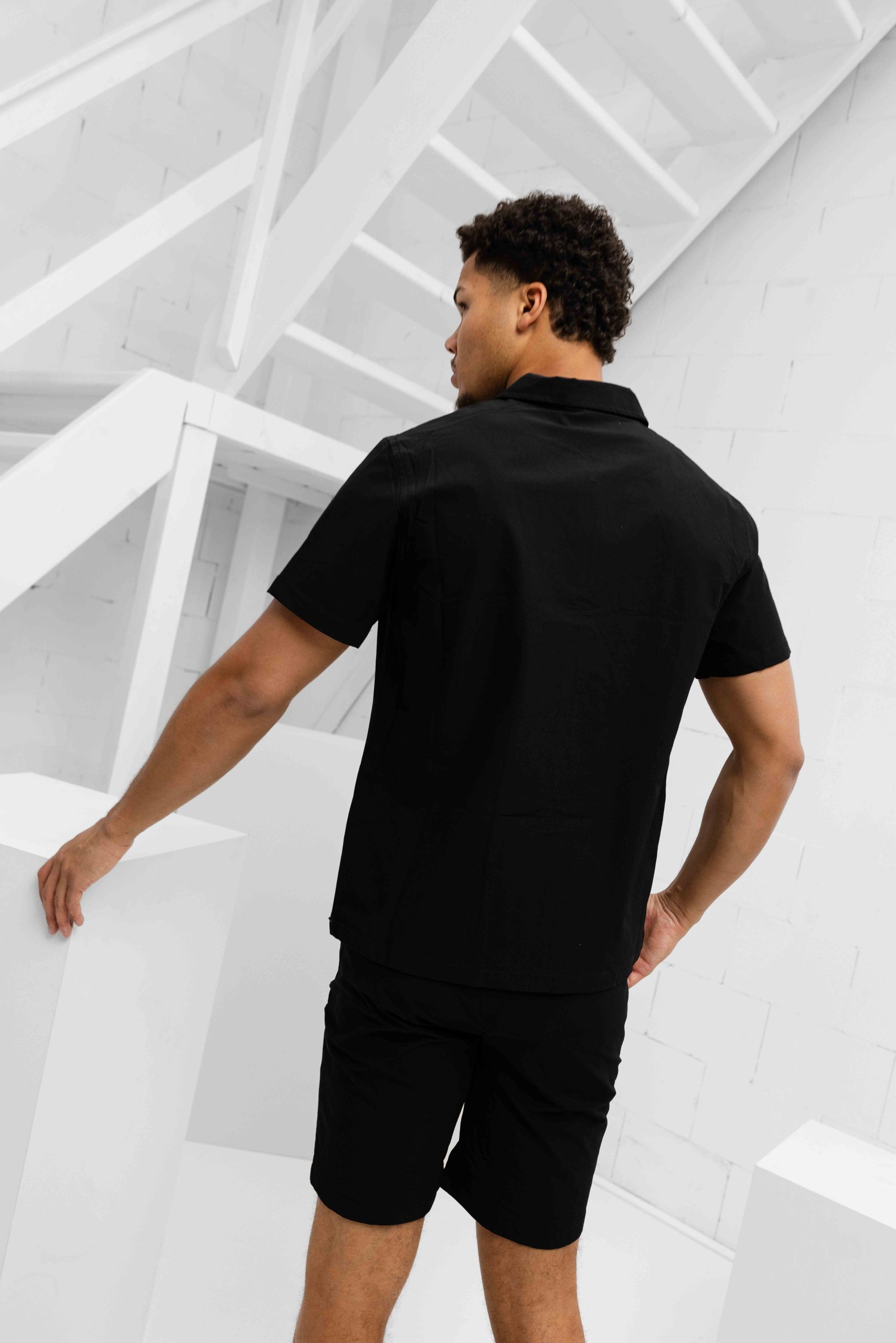 XPLCT Tech Short Zomerset Heren Zwart