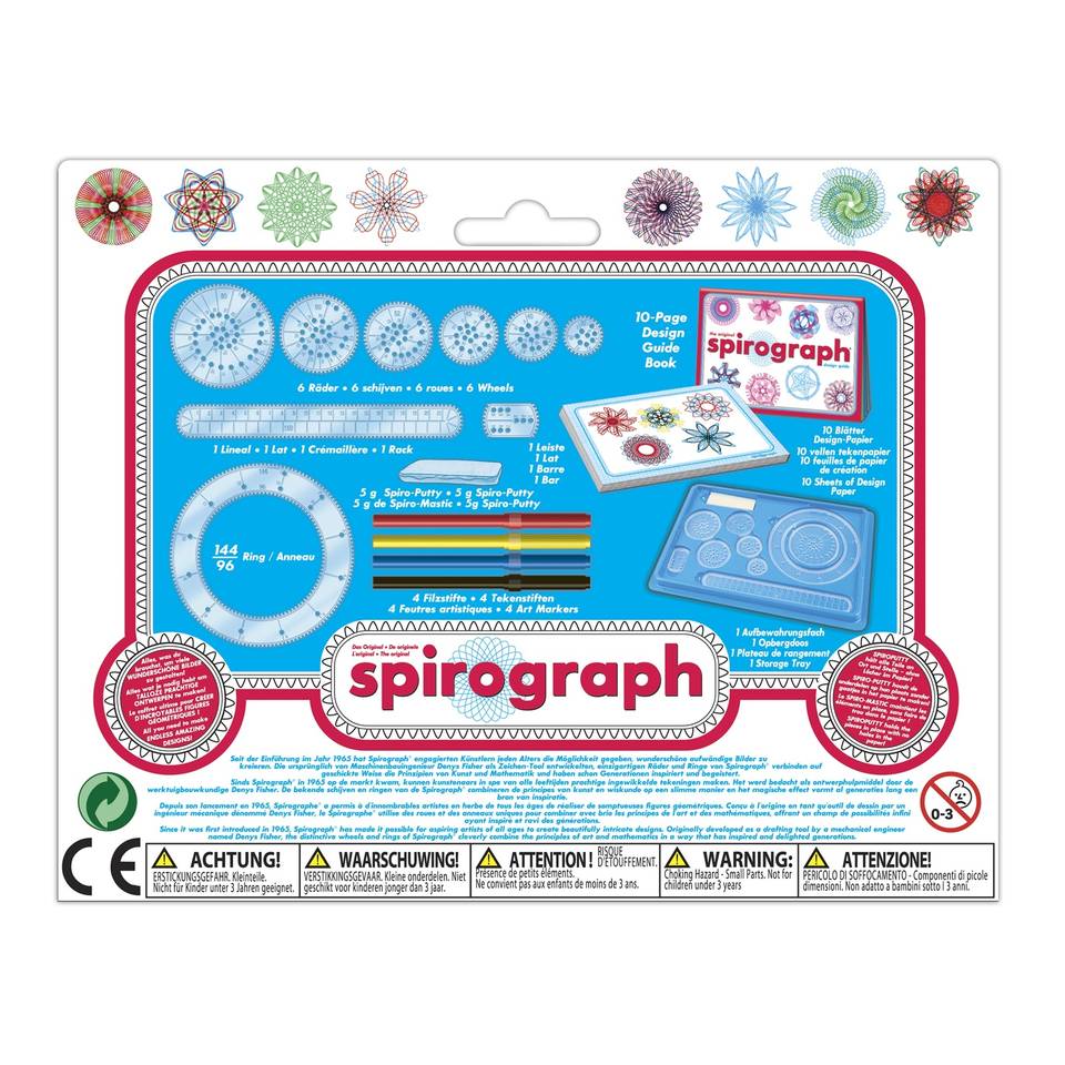 Spirograph designset 25-delig