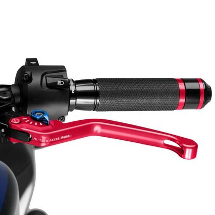 Levier d'embrayage Puig Fixe 3.0 Rouge Universel - Bleu