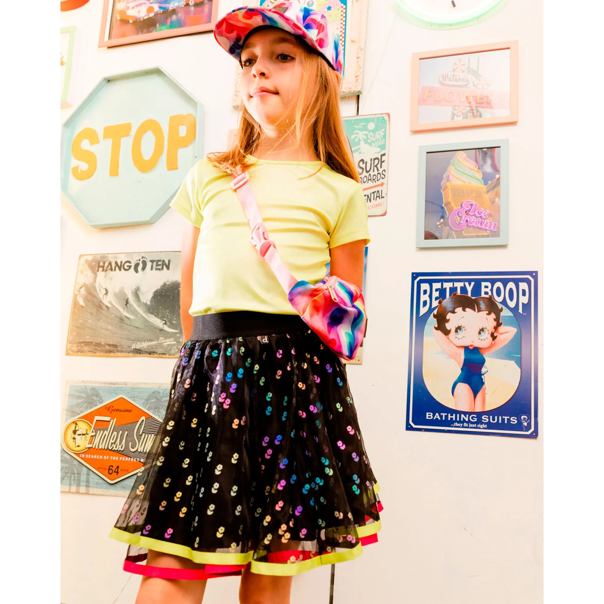 Deux par Deux Jupe Mesh Copines 3-6ans