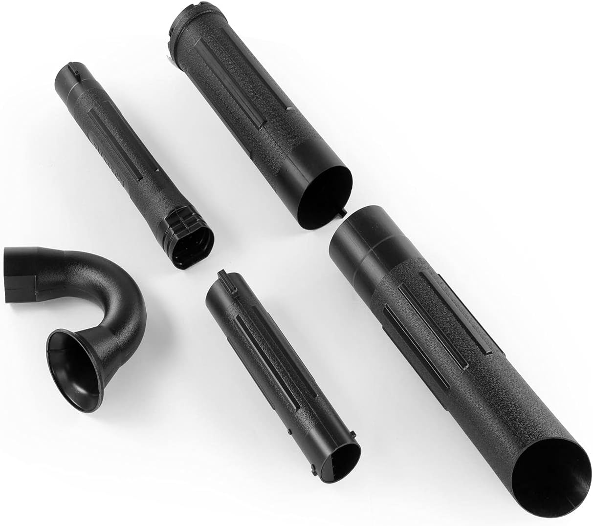 FUXTEC Profi Benzin Laubsauger FX-LBS126P – Laubbläser & Häcksler mit Blasrohr – Saugrohr & 60L Fangsack – Anti-Vibrations-Funktion – Blasgeschwindigkeit 62,7 m/s