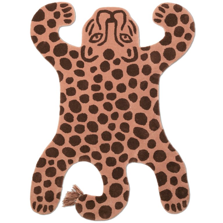 Ferm Living Safari leopard vloerkleed