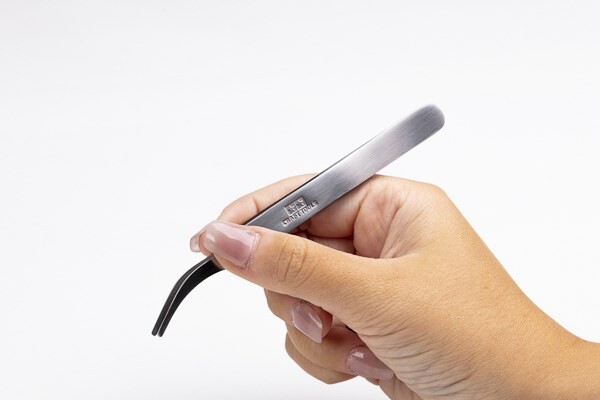 Tamiya - Hg Angled Tweezers - Vinklet Hobby Pincet - 74108