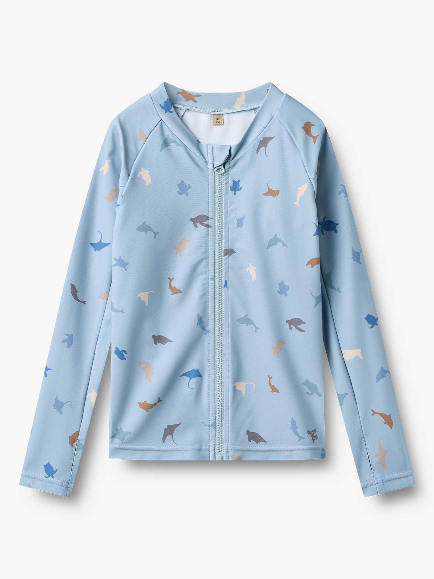 Swim T-Shirt Long Sleeve Zip Ada
