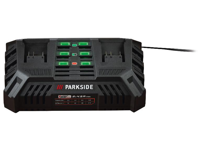 Set van 2 smart accu's 20 V - 4 Ah en 1 acculader - 4,5 A
