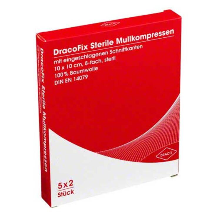 Dracofix Peel Kompressen ste, 5X2 St
