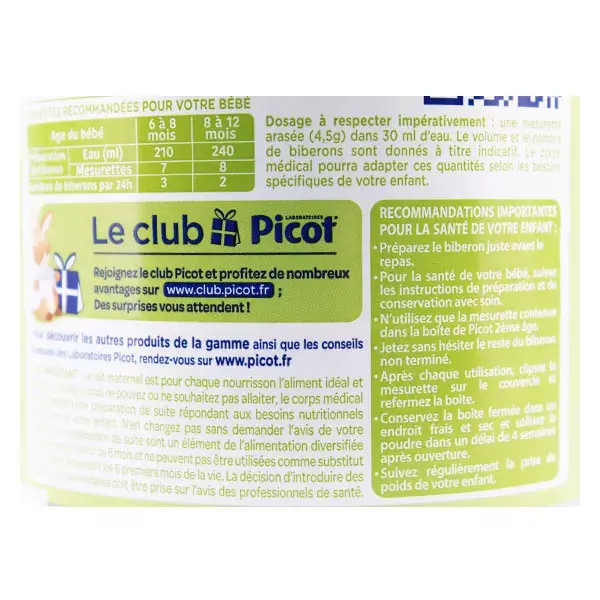 Picot Expert Picogest 2ª Idade 800g