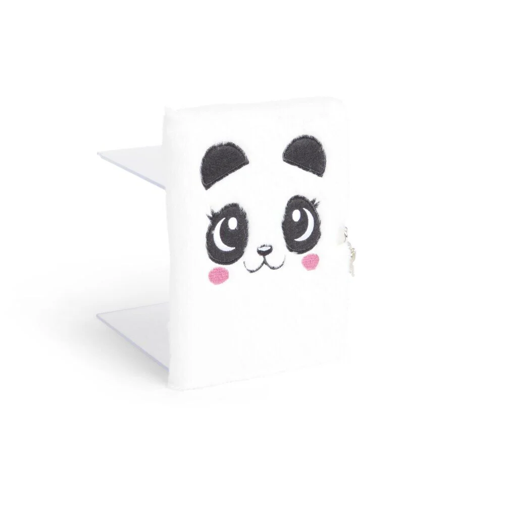 Carnet de note avec couverture en peluche 24x17cm - 5 modèles