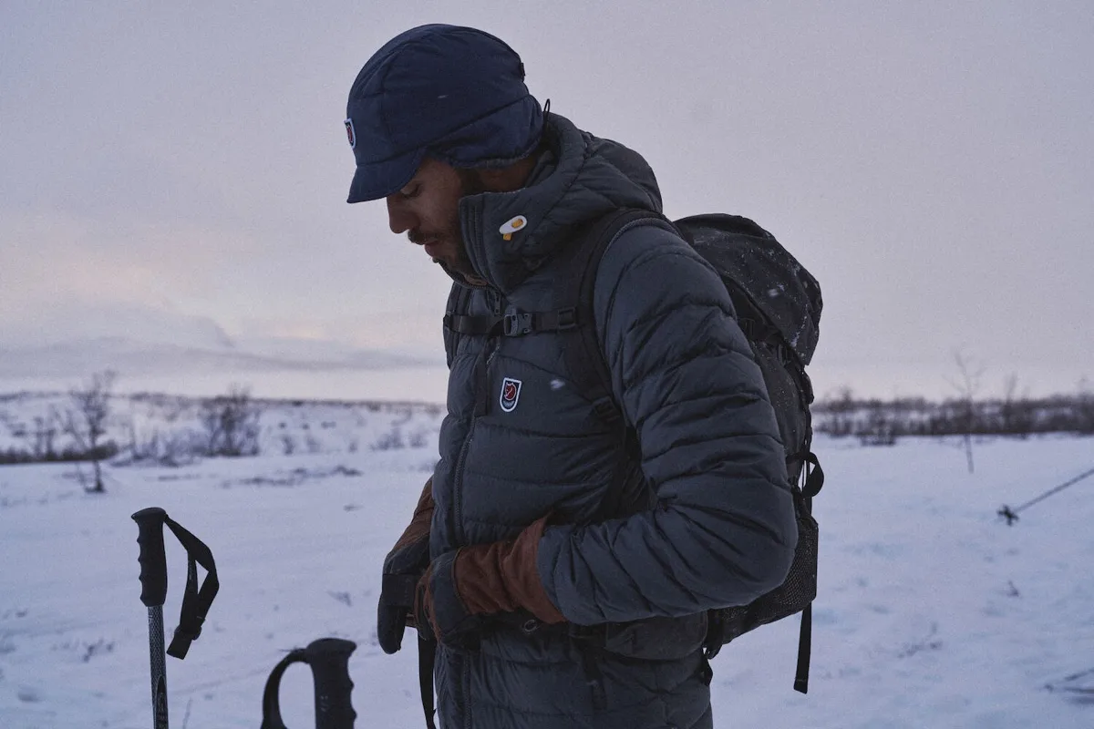 Fjällräven Expedition Pack Down Hoodie Men's Navy