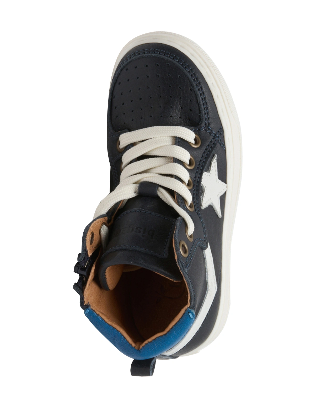 Schnür-Sneaker ISAK hoch in navy
