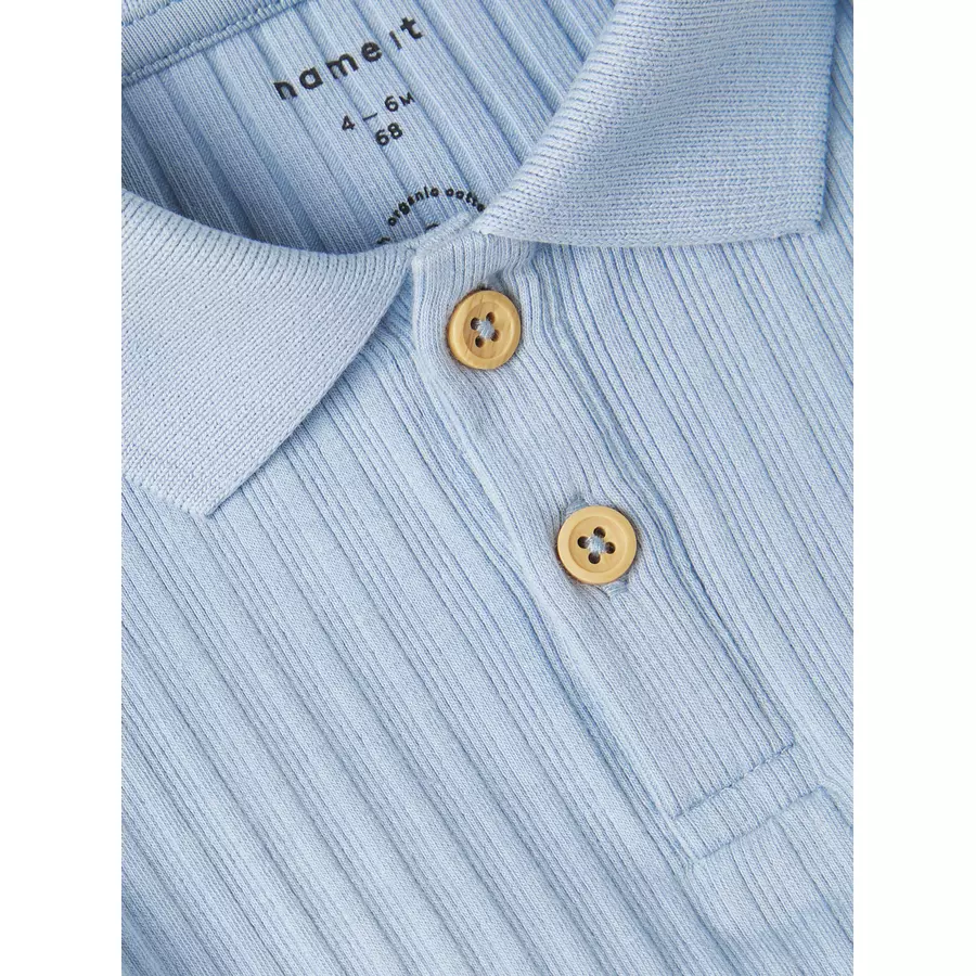 name it Poloshirt Nbmfalvan Dusty Blue