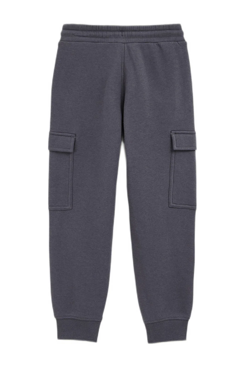 WE Fashion Blue Ridge slim cargo broek antraciet
