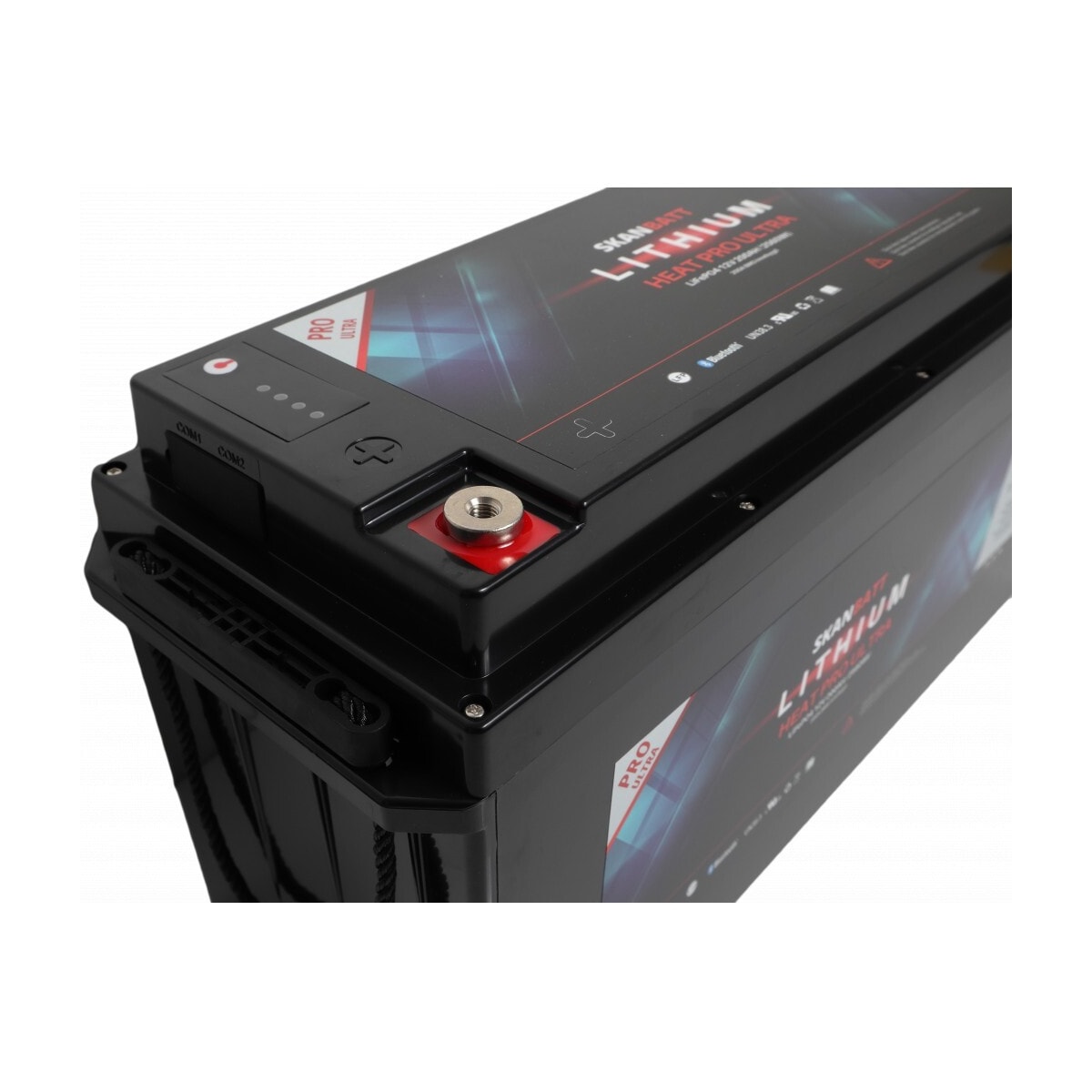 SKANBATT Lithium HEAT PRO  Ultra  12V 200AH - CAN Bus - 400A (