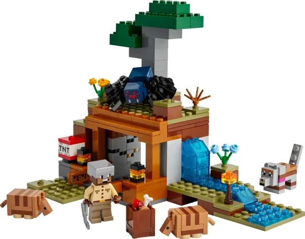 LEGO Minecraft 21269 Bæltedyrs-mineekspeditionen