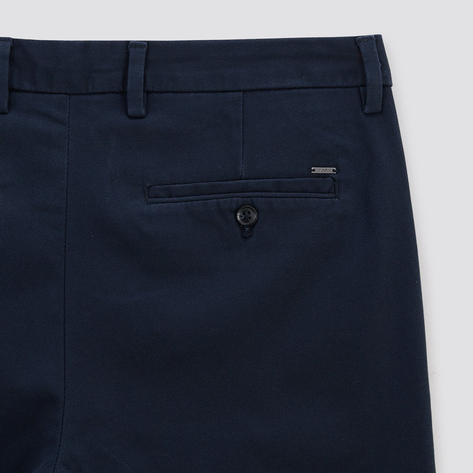 Pantalon chino slim urbain 'le parfait by JULES' Bleu foncé
