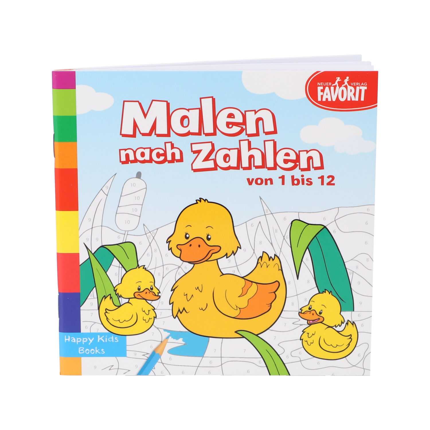 Beschäftigungsbuch Happy Kids sortiert