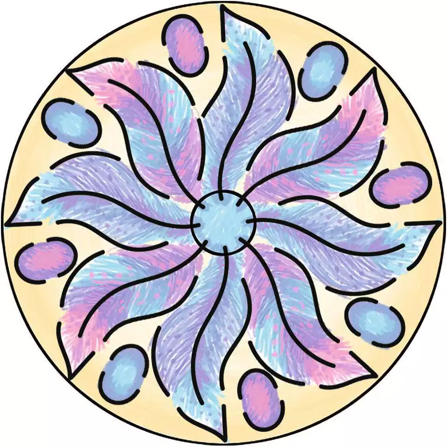 Ravensburger Midi Mandala-Designer Boho Style bunt