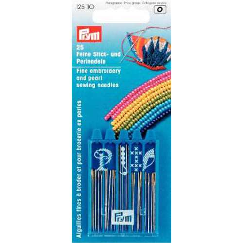PRYM  Feine Stick - und Perlnadeln, sortiert